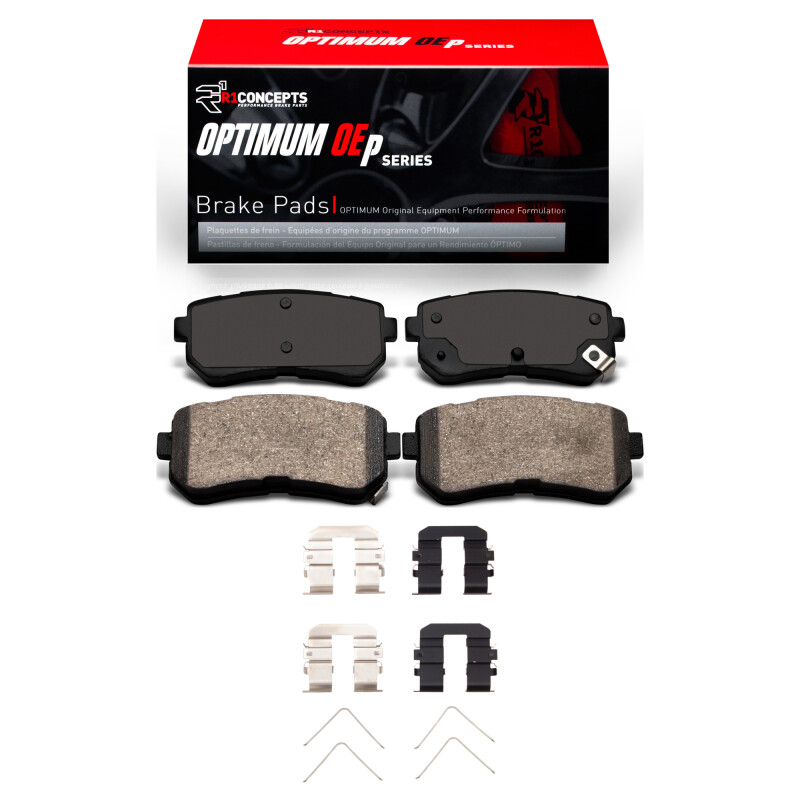 Hyundai Kona Brake Pads - Rear - R1 Concepts - Optimum OE - `18-`25